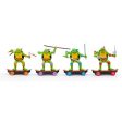 Figura Teenage Mutant Ninja Turtles Classics with Skate - Concentra - Envio Aleatório Discount