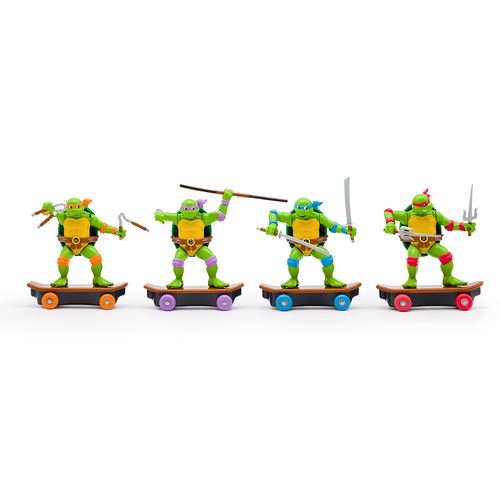 Figura Teenage Mutant Ninja Turtles Classics with Skate - Concentra - Envio Aleatório Discount