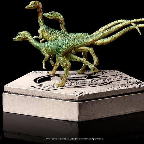 Estátua Icons Jurassic World: Compsognathus 1 20 - Iron Studios Online