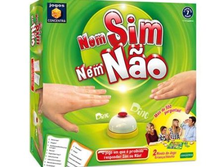 Jogo de Tabuleiro Nem Sim Nem Não - Concentra Online Hot Sale