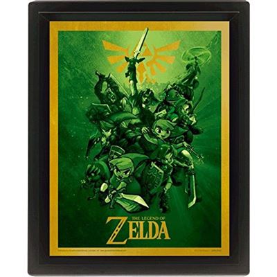 Poster 3D Lenticular The Legend of Zelda For Discount