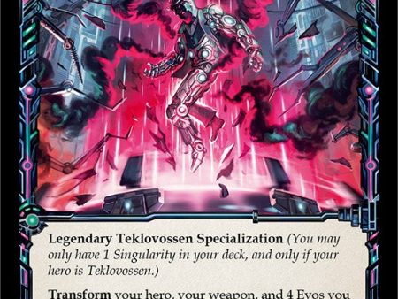 Singularity    Teklovossen, the Mechropotent (Cold Foil Marvel) [EVO010] (Bright Lights)  Cold Foil Supply