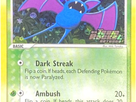 Zubat (82 109) (Stamped) [EX: Team Rocket Returns] Hot on Sale