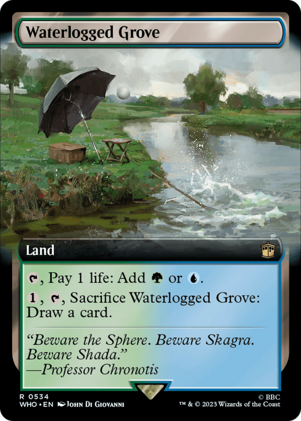 Waterlogged Grove (Extended Art) [Doctor Who] Discount