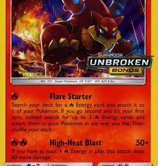 Volcanion (SM179) (Staff Prerelease Promo) [Sun & Moon: Black Star Promos] Supply