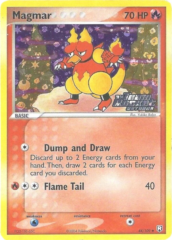 Magmar (44 109) (Stamped) [EX: Team Rocket Returns] Sale