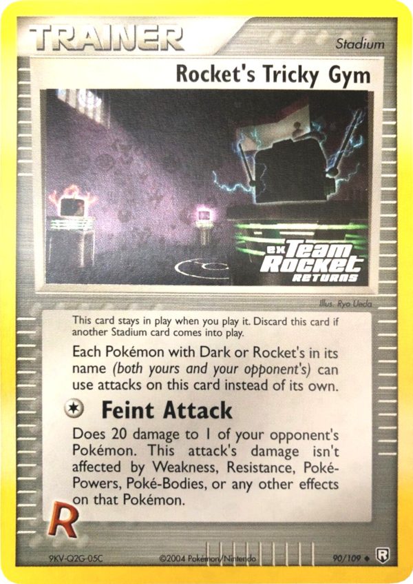 Rocket s Tricky Gym (90 109) (Stamped) [EX: Team Rocket Returns] Fashion