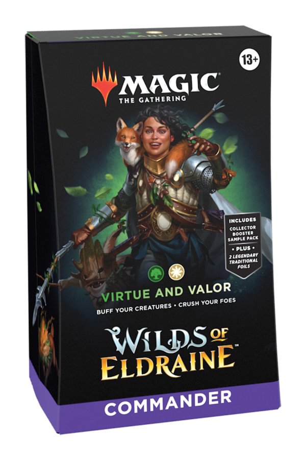 Wilds of Eldraine - Commander Deck (Virtue and Valor) For Cheap