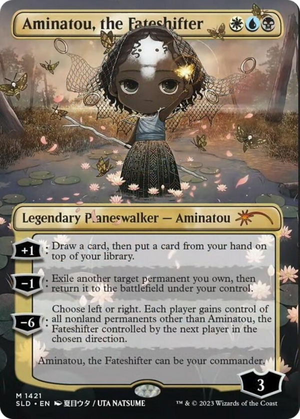 Aminatou, the Fateshifter (Rainbow Foil) [Secret Lair Drop Series] Cheap