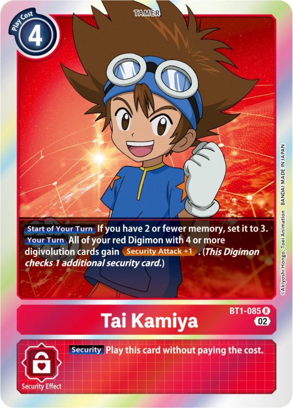 Tai Kamiya [BT1-085] [Resurgence Booster] Discount