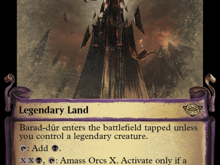 Barad-dur [The Lord of the Rings: Tales of Middle-Earth Showcase Scrolls] Supply