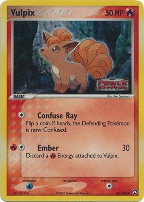 Vulpix (69 108) (Stamped) [EX: Power Keepers] Online