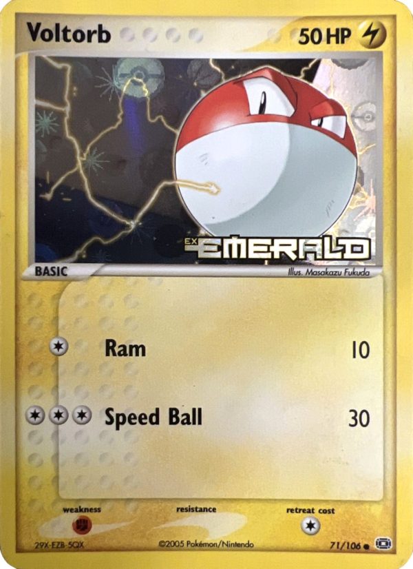 Voltorb (71 106) (Stamped) [EX: Emerald] Online