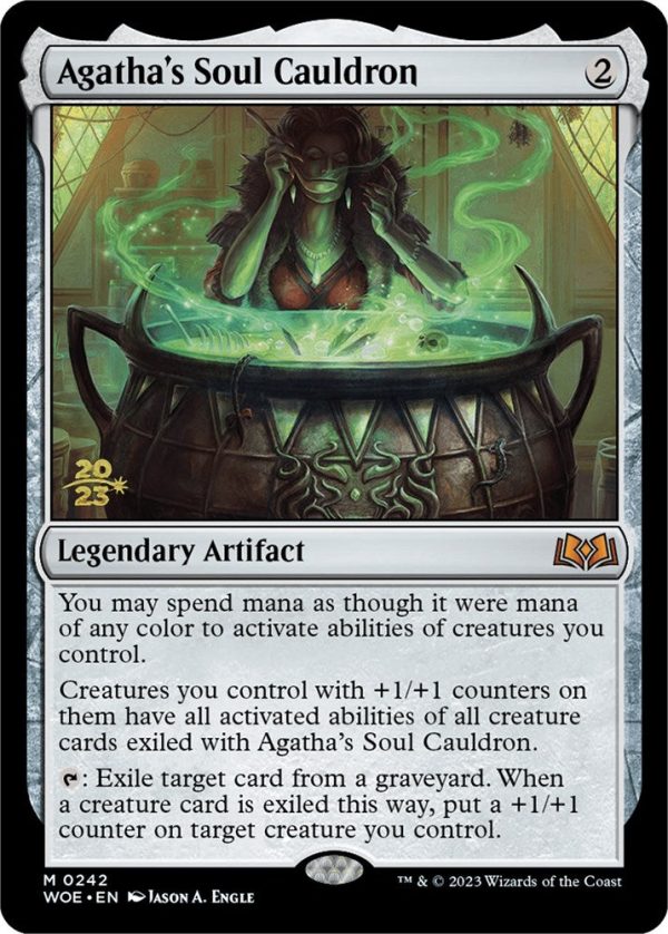 Agatha s Soul Cauldron [Wilds of Eldraine Prerelease Promos] Discount