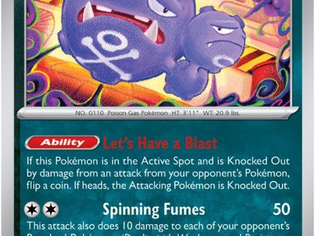 Weezing (110 165) [Scarlet & Violet 151] Online Sale