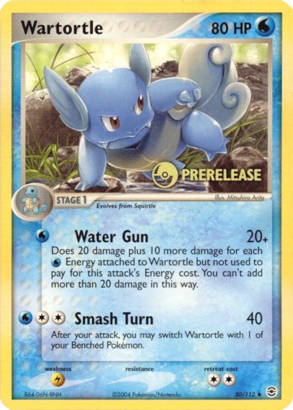 Wartortle (50 112) (Prerelease) [EX: FireRed & LeafGreen] Discount