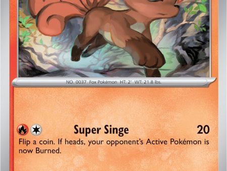 Vulpix (037 165) [Scarlet & Violet 151] Supply