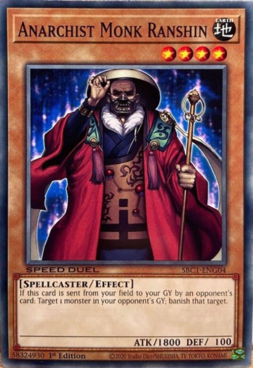 Anarchist Monk Ranshin [SBC1-ENG04] Common Hot on Sale