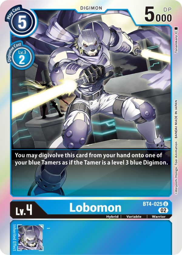 Lobomon [BT4-025] [Resurgence Booster] Supply