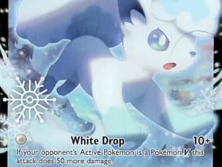 Alolan Vulpix V (033 195) (Holiday Calendar) [Sword & Shield: Silver Tempest] For Sale