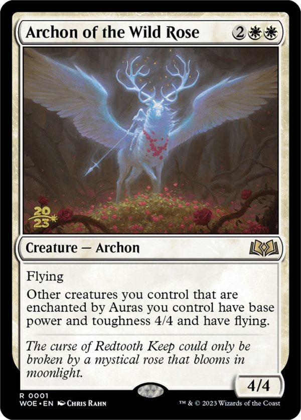 Archon of the Wild Rose [Wilds of Eldraine Prerelease Promos] Fashion