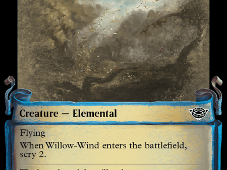 Willow-Wind [The Lord of the Rings: Tales of Middle-Earth Showcase Scrolls] For Discount