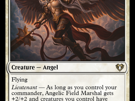 Angelic Field Marshal [Secret Lair: Angels] Online Hot Sale